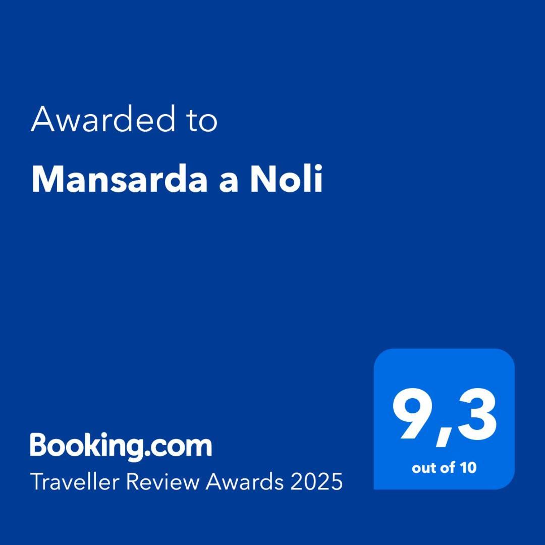 Mansarda A Noli Villa Exteriör bild